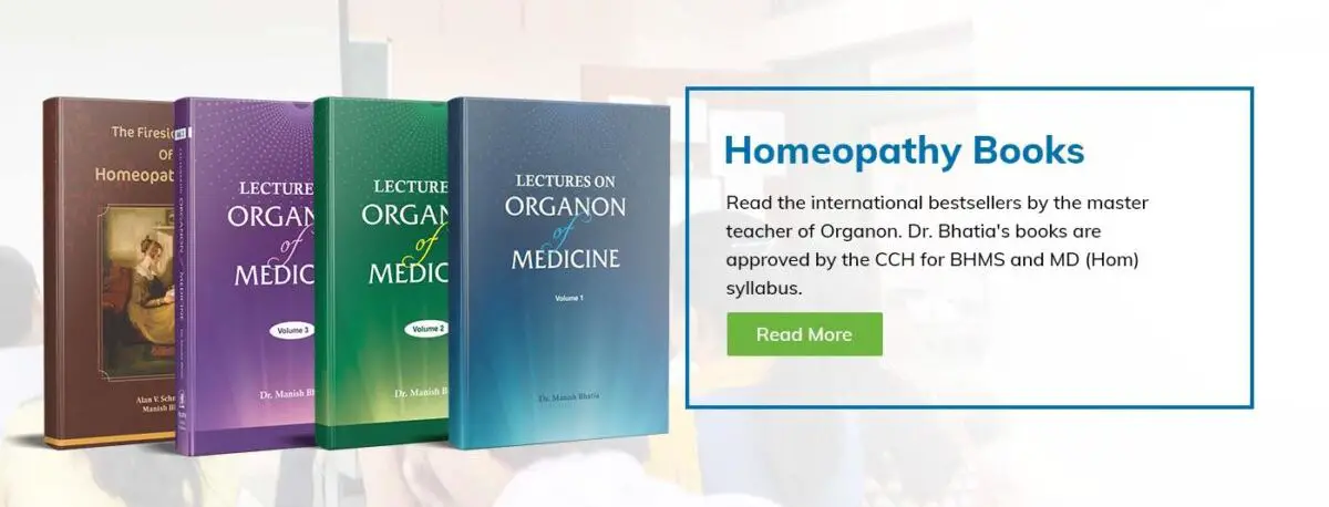 homeopathy organon books by Dr Manish Bhatia