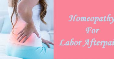 homeopathic medicine for Labor Afterpains