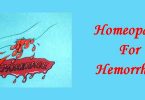 Homeopathic medicine for Haemorrhage