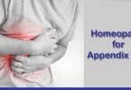 homeopathy treatment for appendicitis