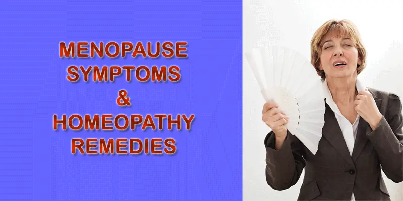 menopause symptoms homeopat