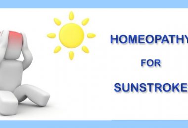 sunstroke heatstroke homeop