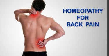 homeopathy treatment for back pain