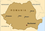 map romania