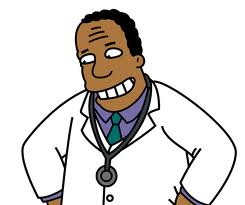 Dr. Hibbert smiling