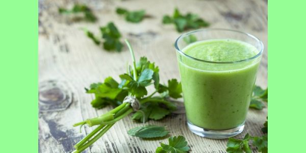 Green smoothie for vaccine detox